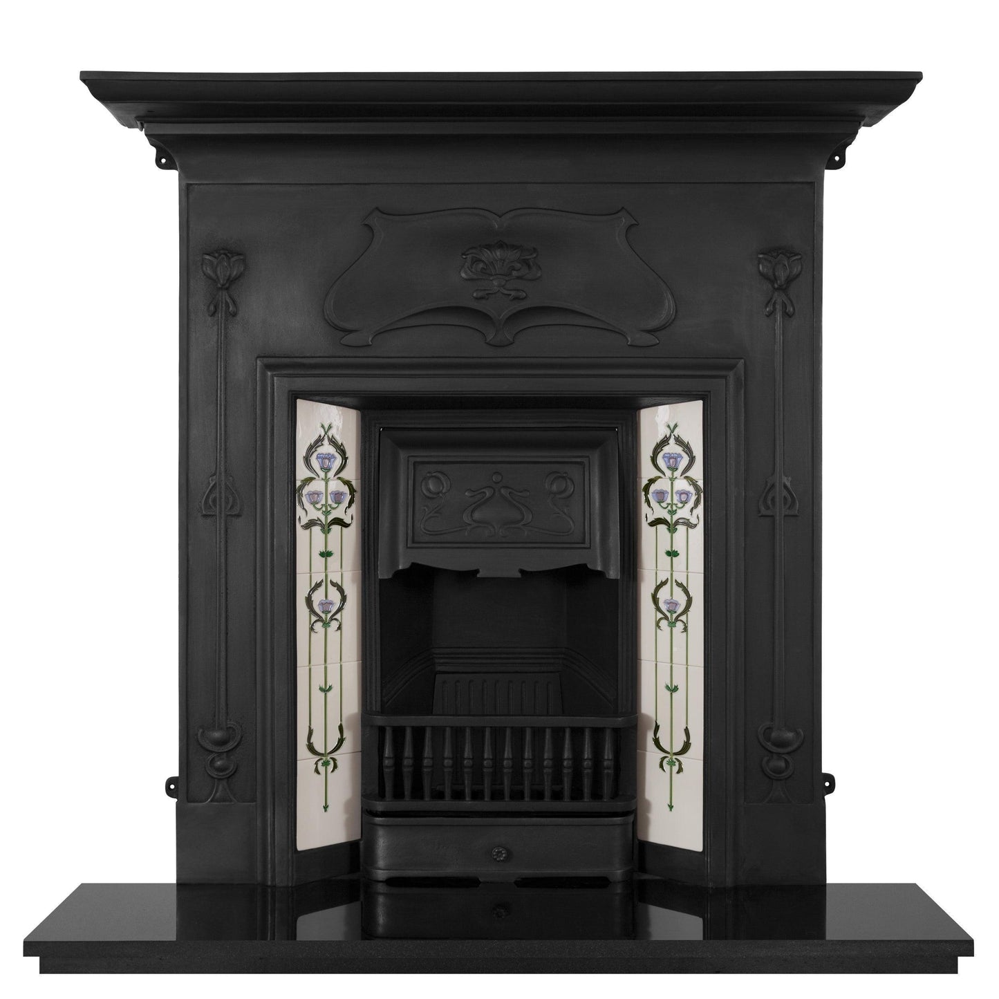 Verona Art Nouveau Cast Iron Fireplace - Bilden Home & Hardware Market