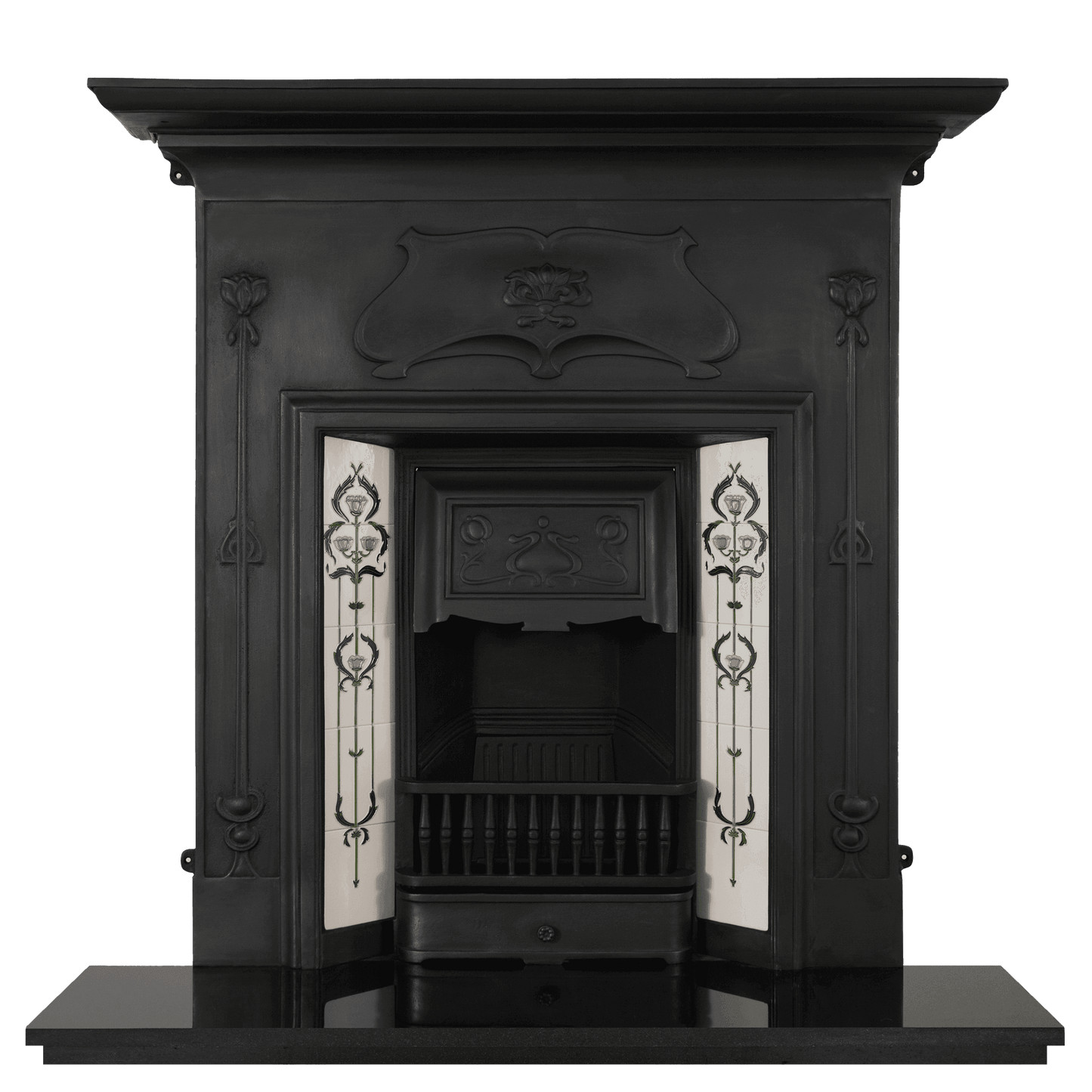 Verona Art Nouveau Cast Iron Fireplace - Bilden Home & Hardware Market