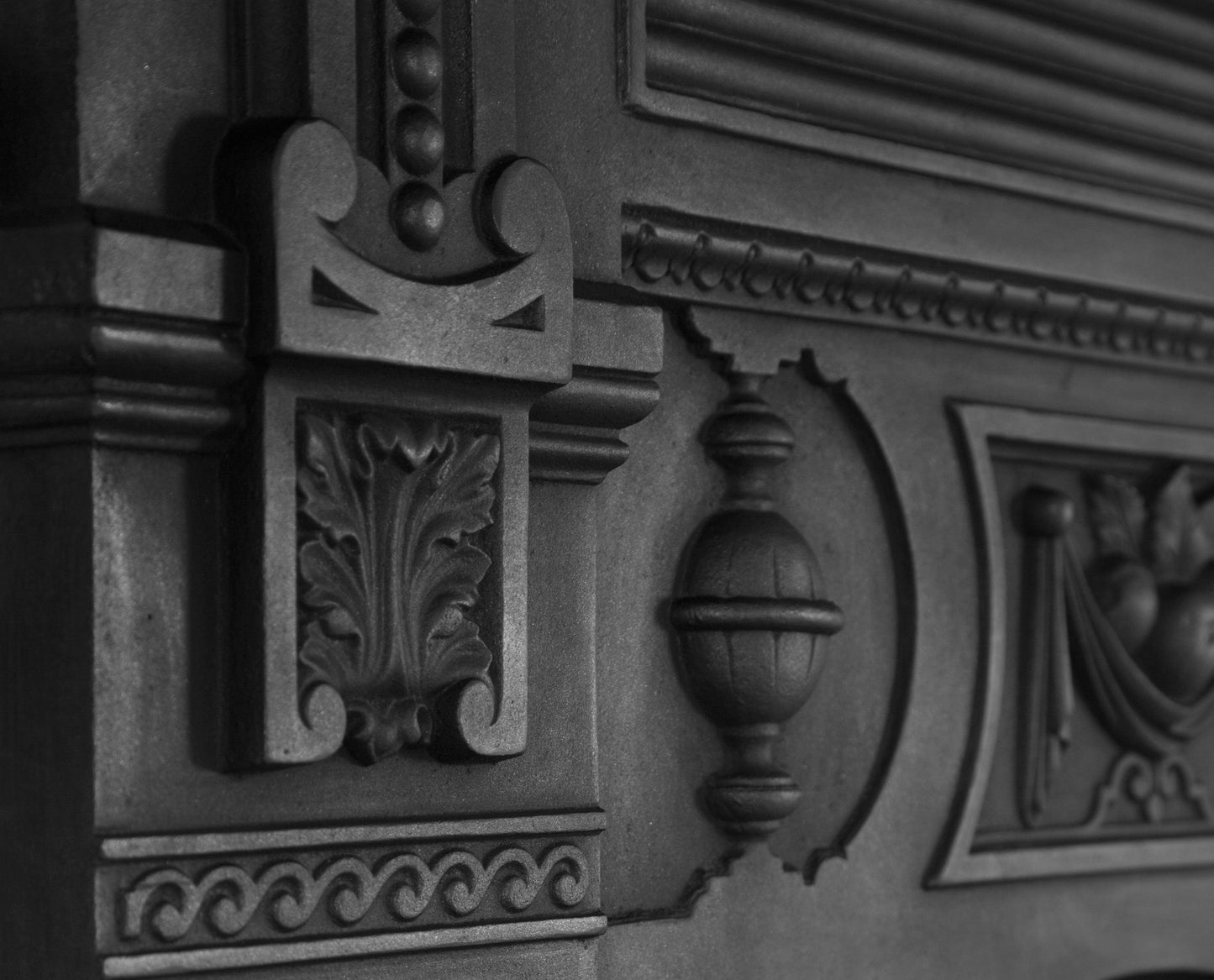 Victorian Small Cast Iron Combination Fireplace - Bilden Home & Hardware Market