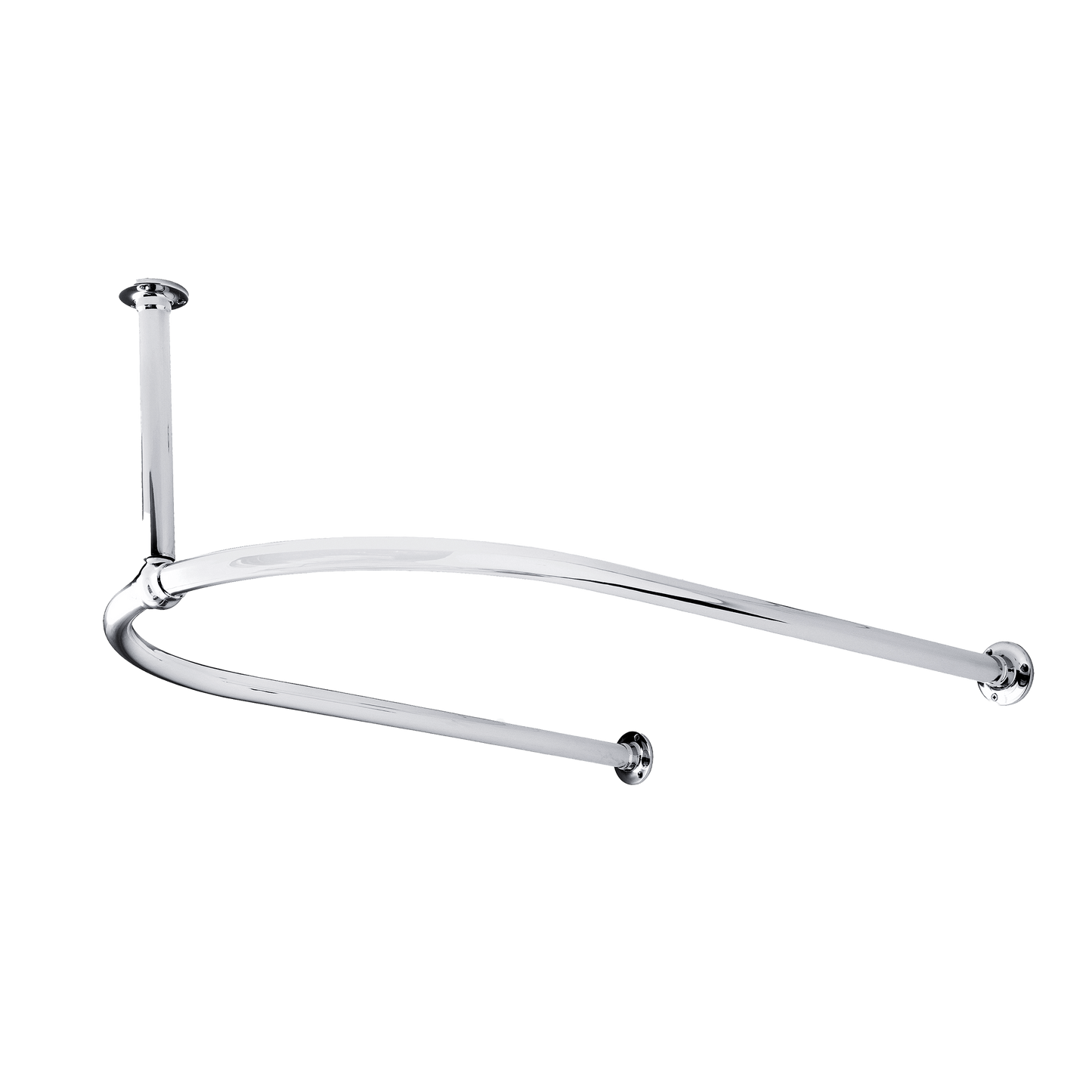 Victrion Half Oval Shower Curtain Rail - Bilden Home & Hardware Market