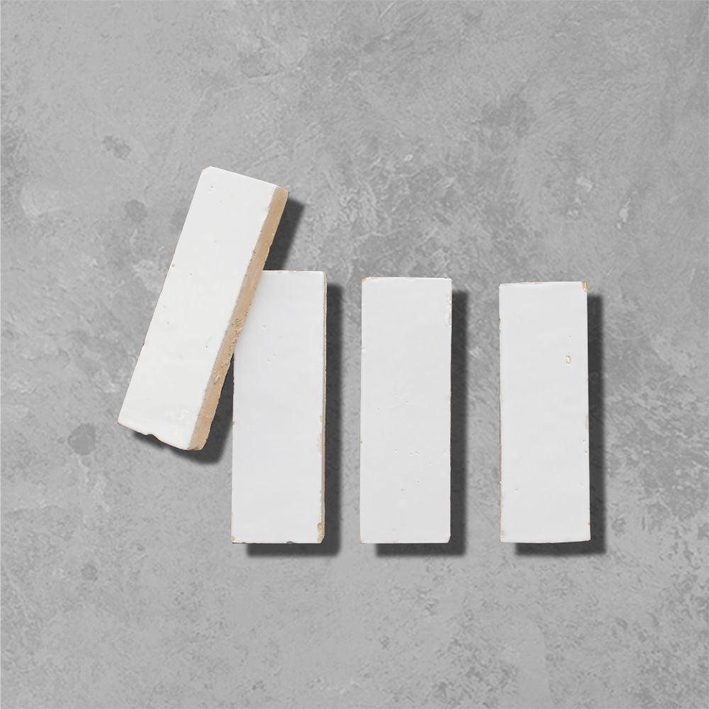 White Rectangular Bejmat Tile - Bilden Home & Hardware Market