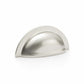 Brass Cup Pull Handle Satin chrome 
