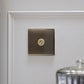 Aged Brass Toggle Light Switch Smart Home System Compatible - Bilden Home & Hardware Market