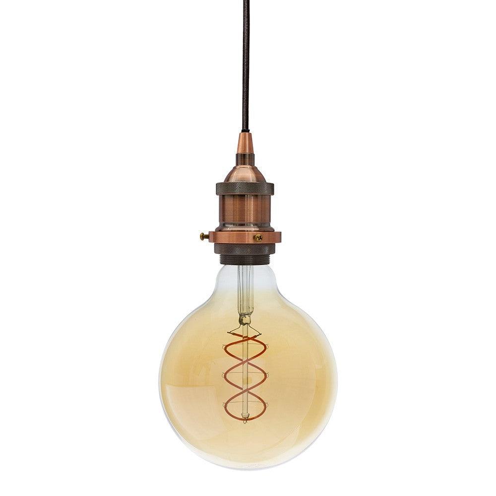 Antique Copper Pendant Bulb Holder - Bilden Home & Hardware Market