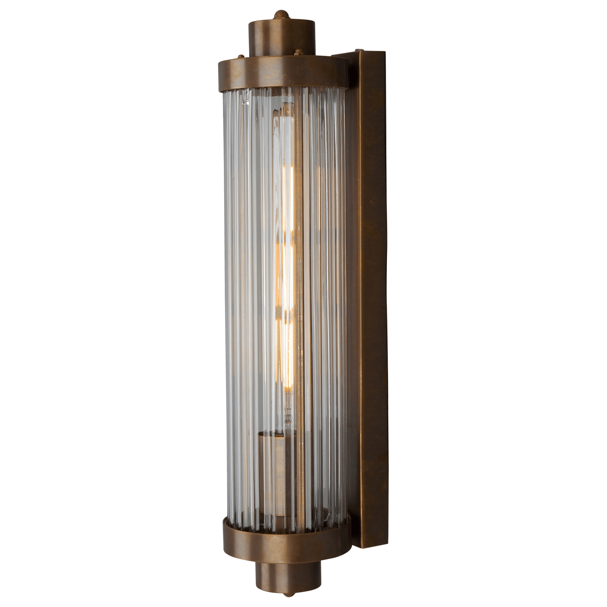 Art deco deals brass wall lights