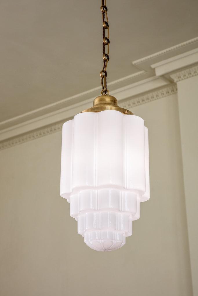 Art Deco Schoolhouse Pendant Light - Bilden Home & Hardware Market