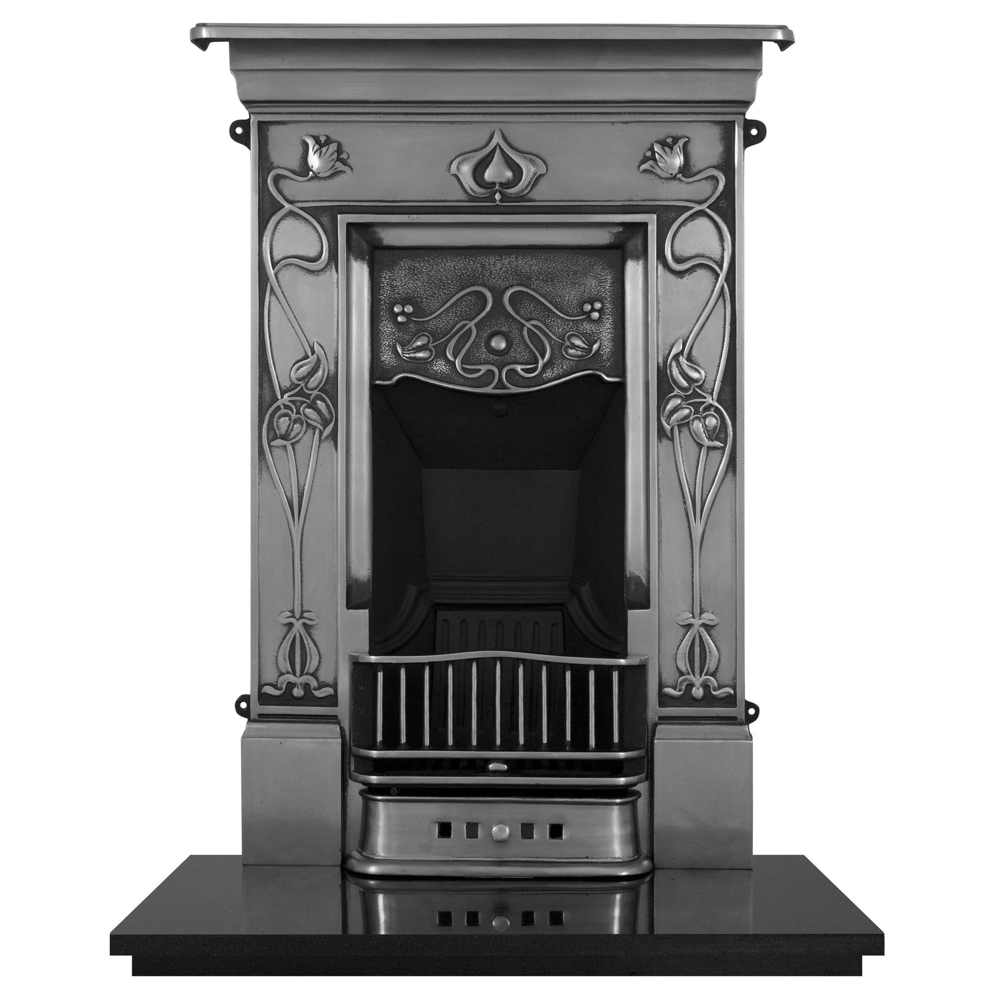 Art Nouveau Cast Iron Combination Fireplace - Bilden Home & Hardware Market
