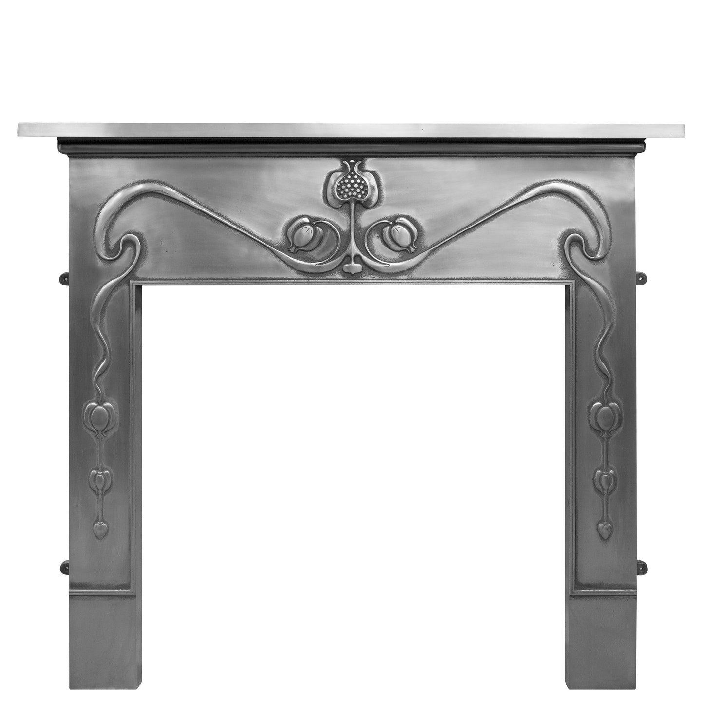 Art Nouveau Cast Iron Fireplace Surround - Bilden Home & Hardware Market