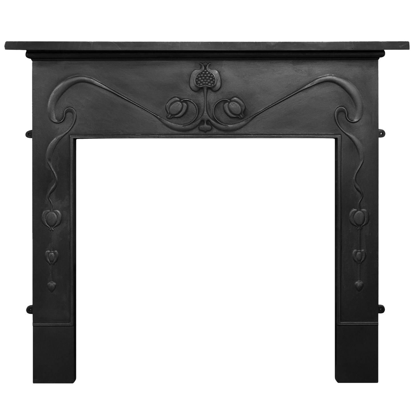 Art Nouveau Cast Iron Fireplace Surround - Bilden Home & Hardware Market