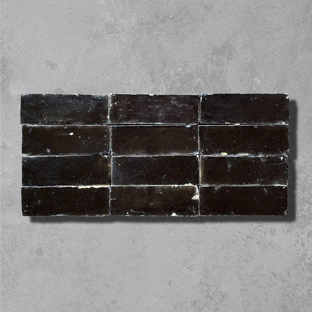 Black Rectangular Bejmat Tile - Bilden Home & Hardware Market