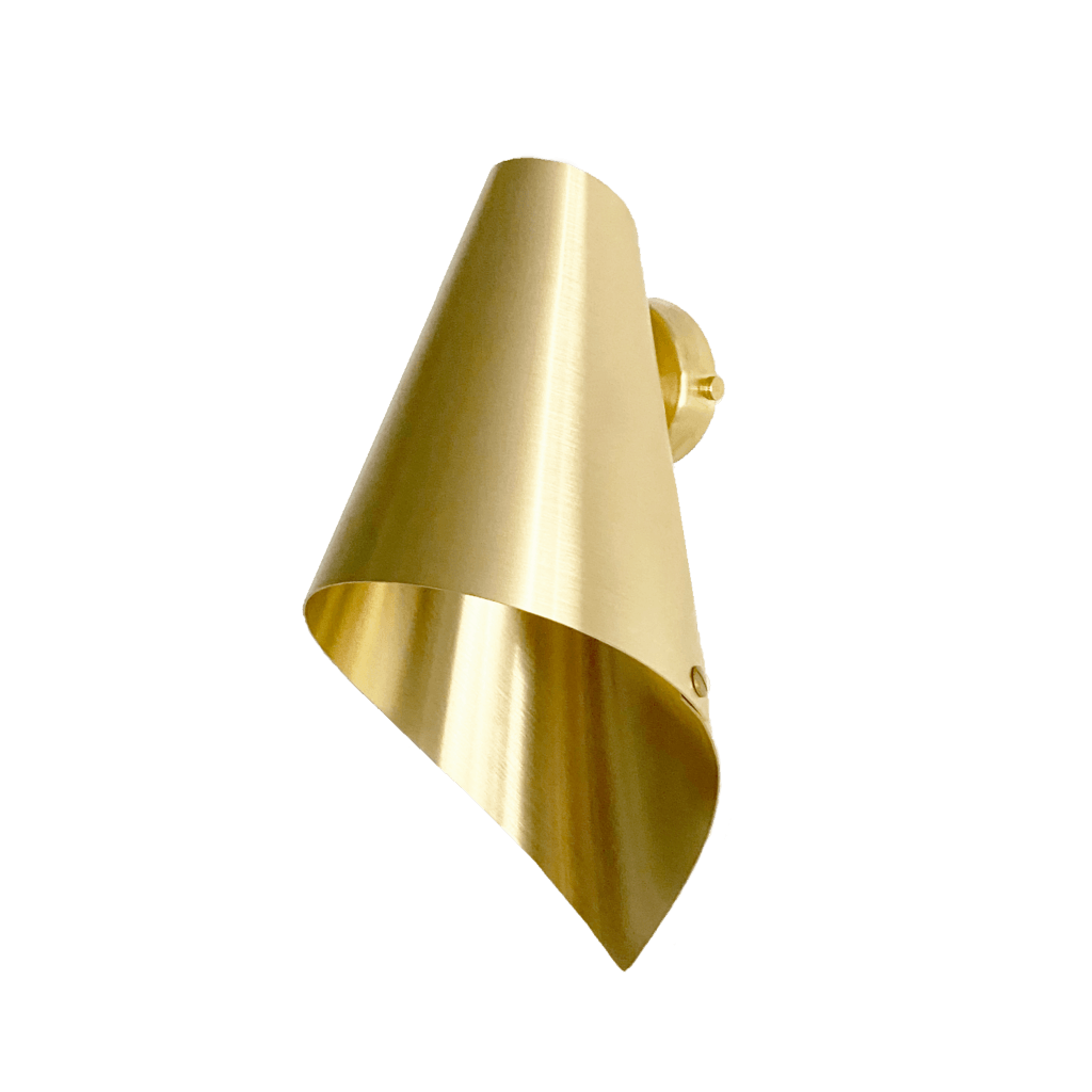 Brass Asymmetric Wall Light