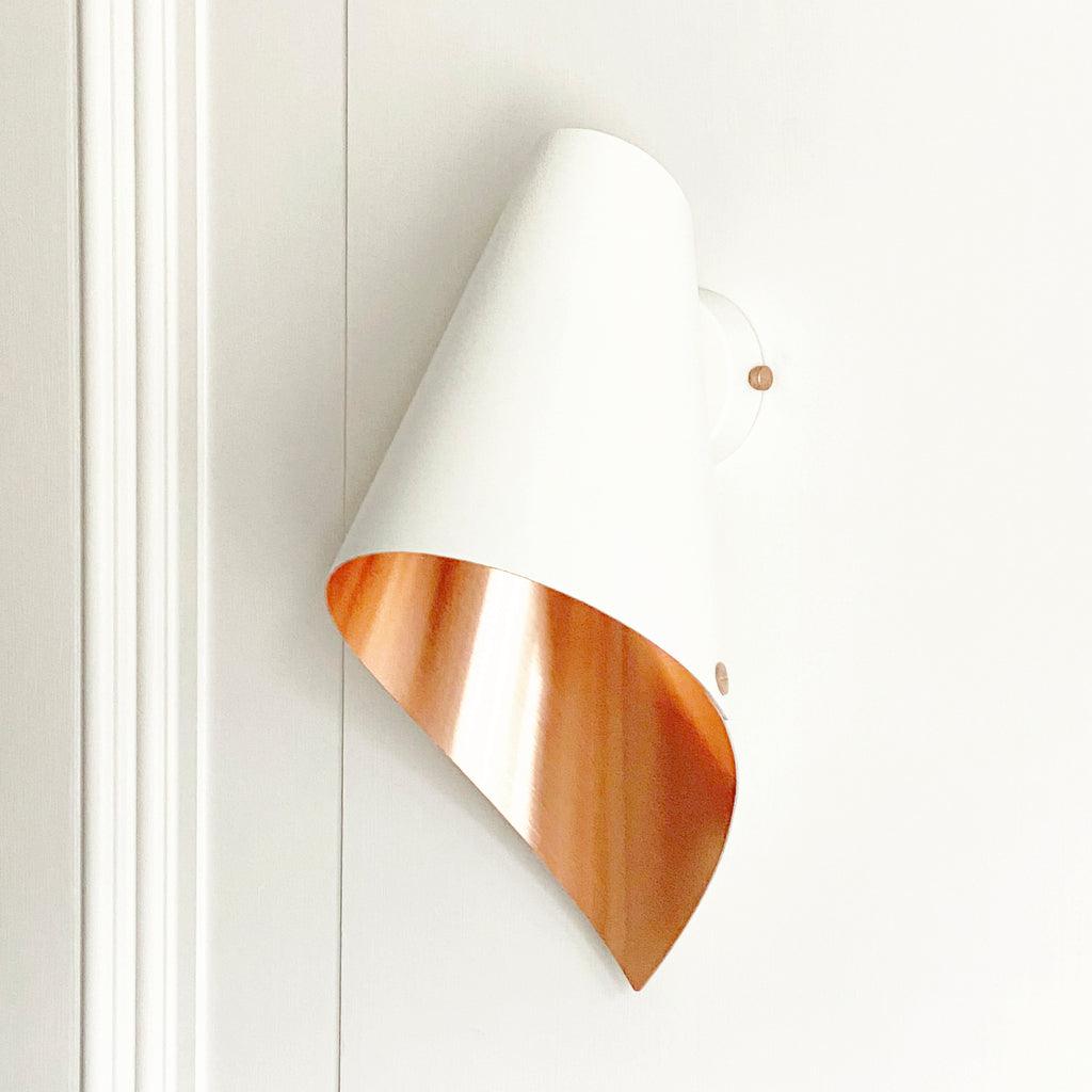 Brass Asymmetric Wall Light