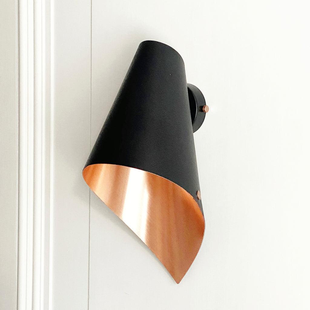 Brass Asymmetric Wall Light