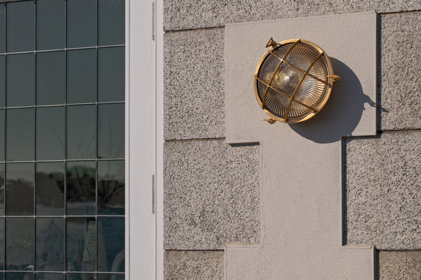 Brass Bulkhead Wall Light - Bilden Home & Hardware Market