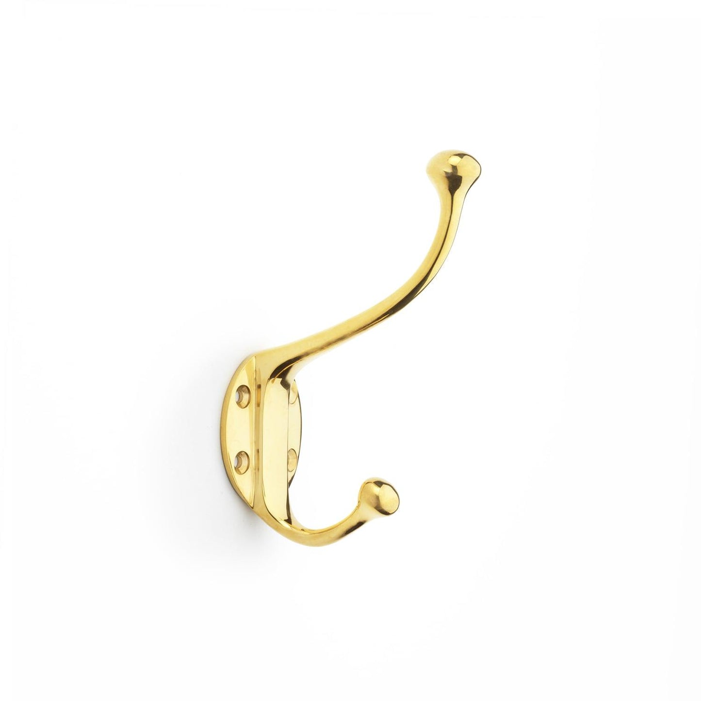 Brass Double Hat & Coat Hook - Bilden Home & Hardware Market