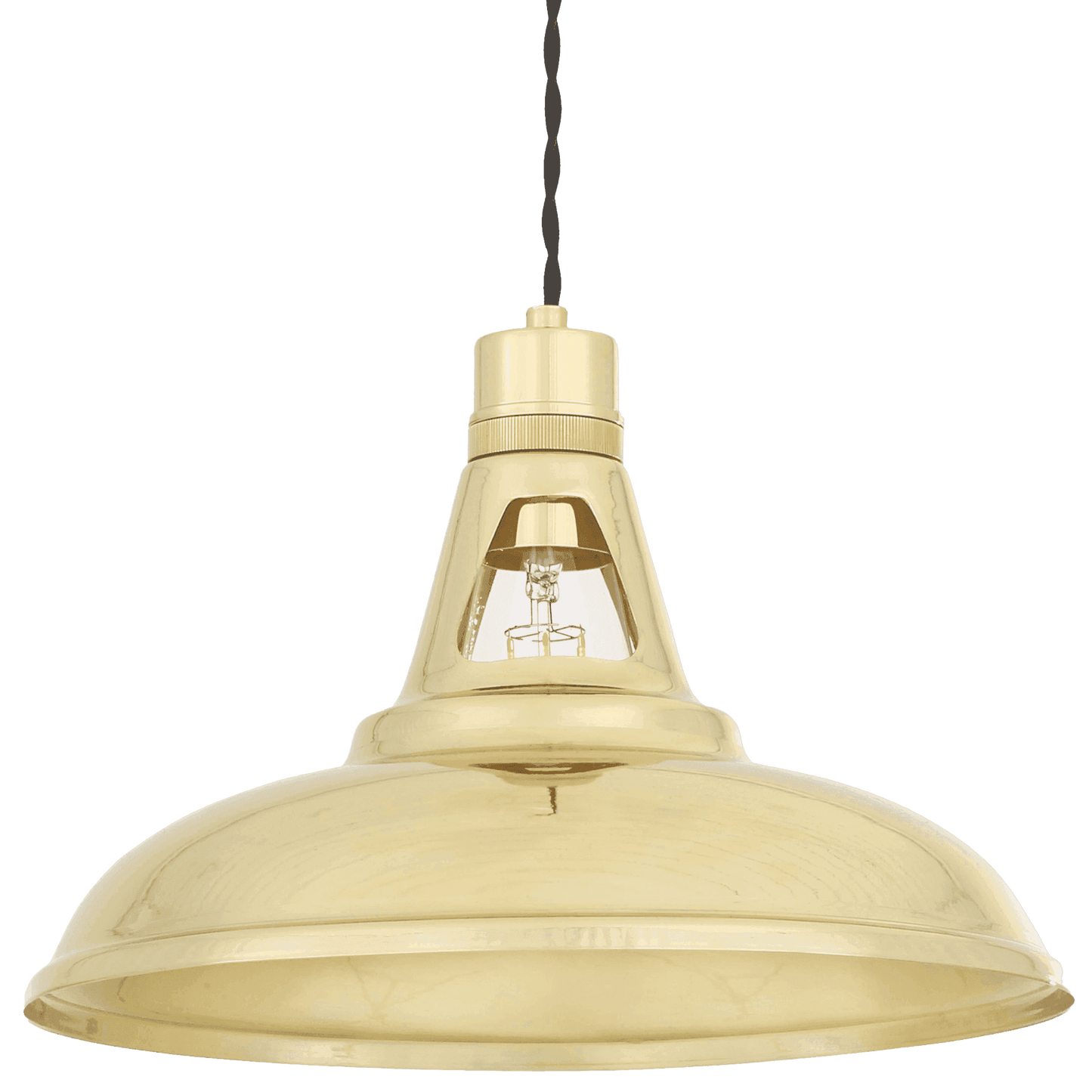 Brass Industrial Factory Pendant Light - Bilden Home & Hardware Market