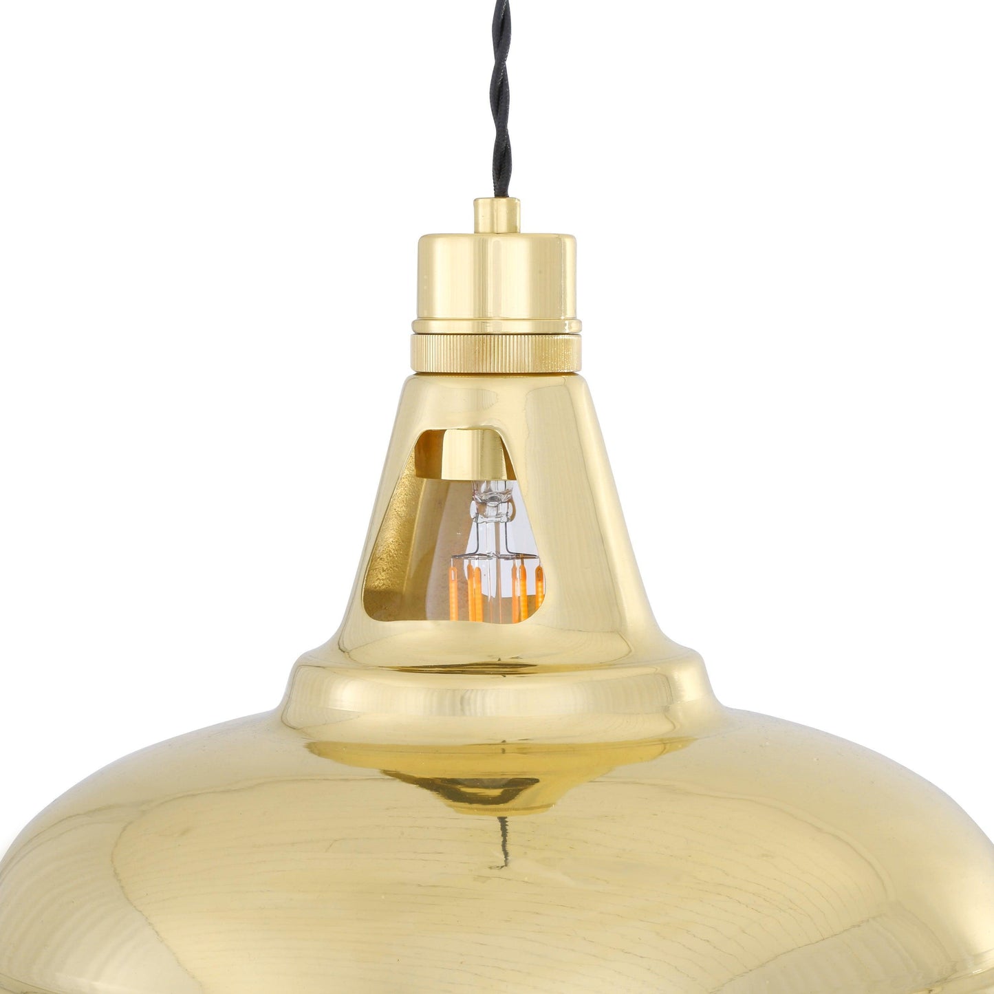 Brass Industrial Factory Pendant Light - Bilden Home & Hardware Market