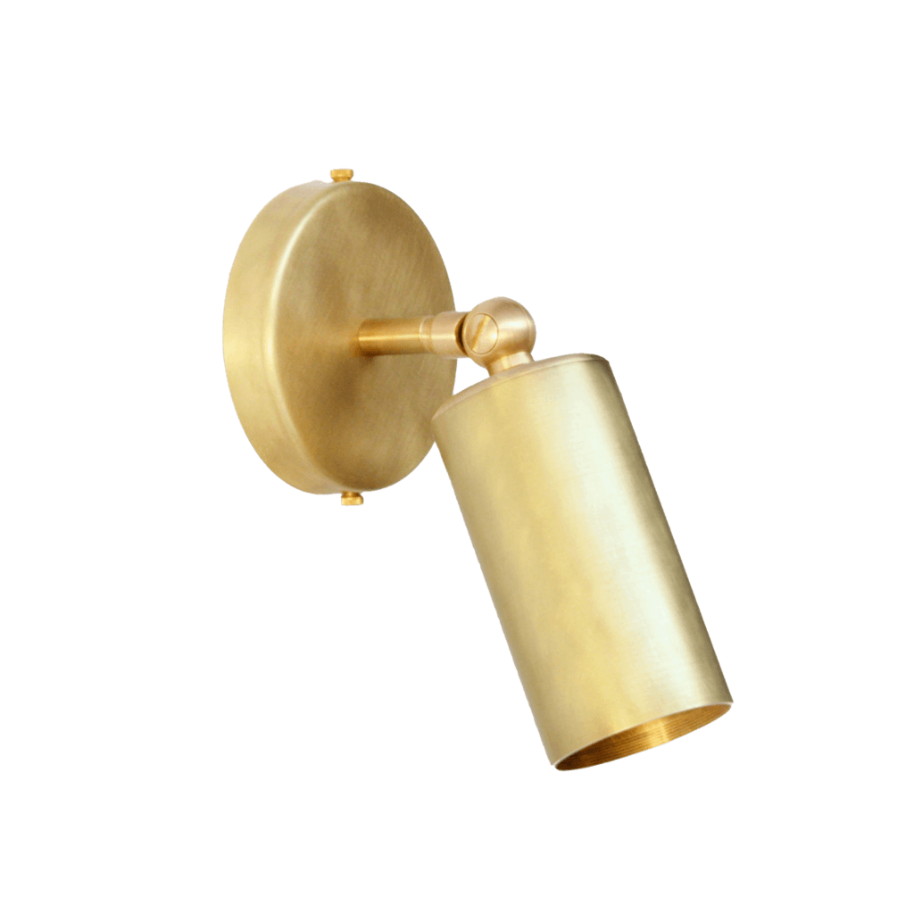 Brushed brass adjustable Spotlight 