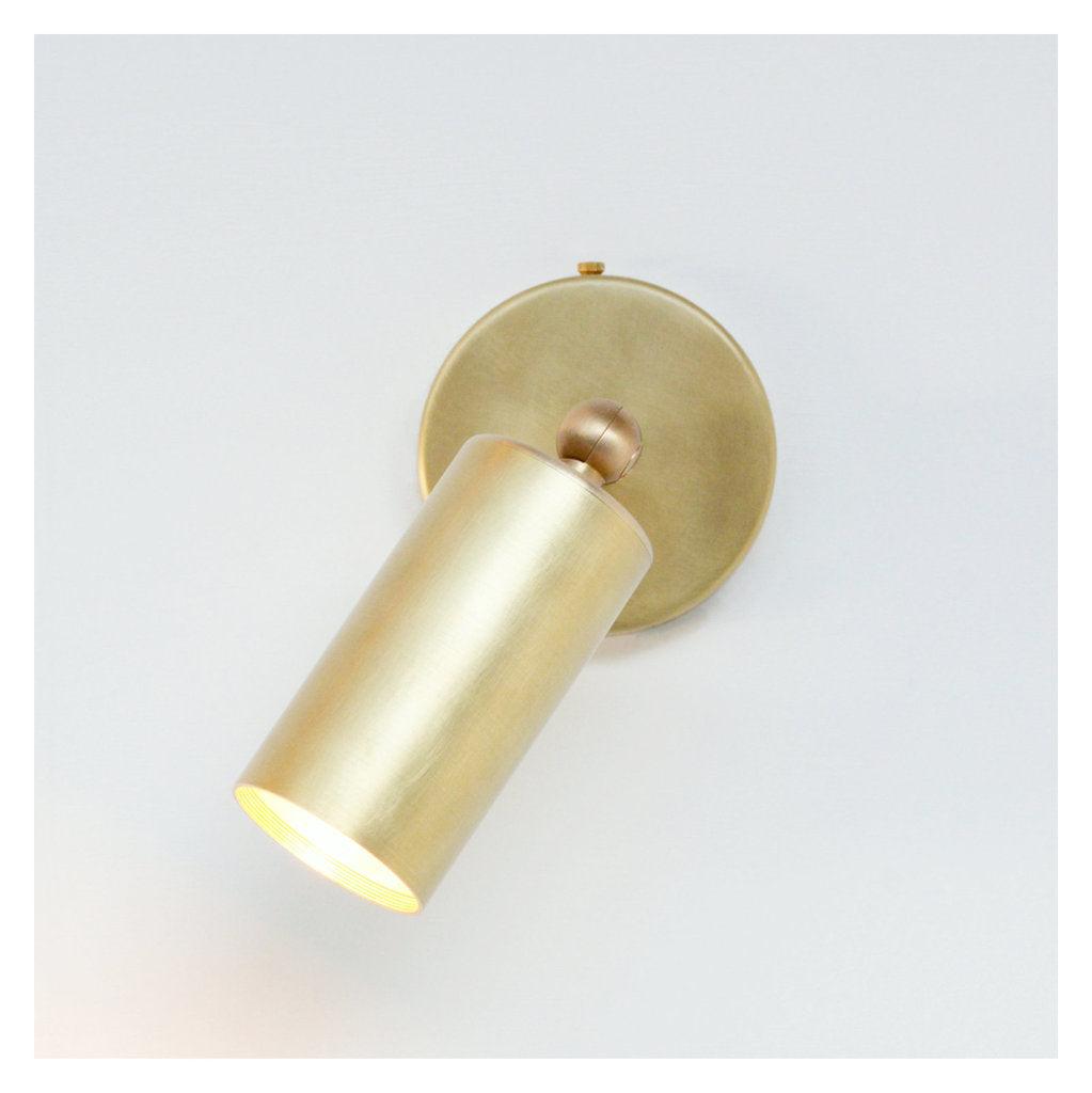 Brushed brass adjustable Spotlight 