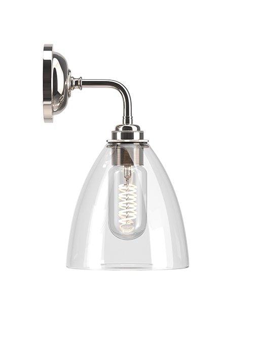 Clear Glass Bathroom Wall Light Ledbury - Bilden Home & Hardware Market