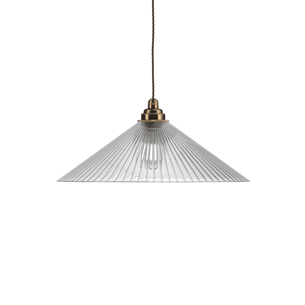 Coolie Ribbed Glass Pendant Light Hay - Bilden Home & Hardware Market