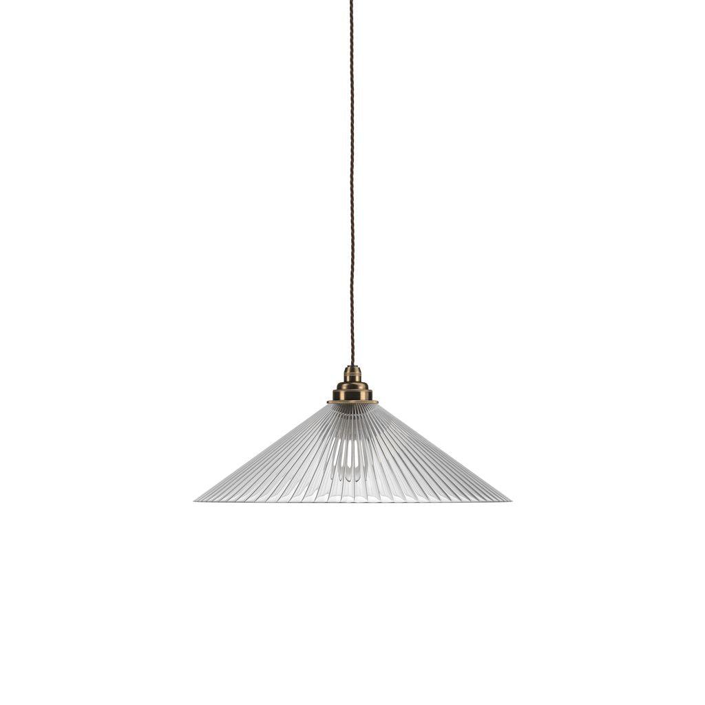 Coolie Ribbed Glass Pendant Light Hay - Bilden Home & Hardware Market