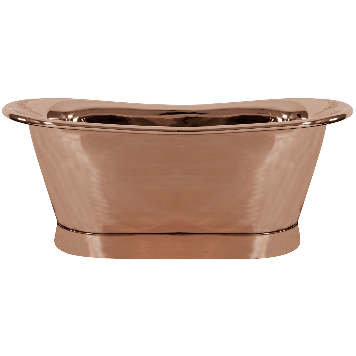 Copper Roll-top bath tub