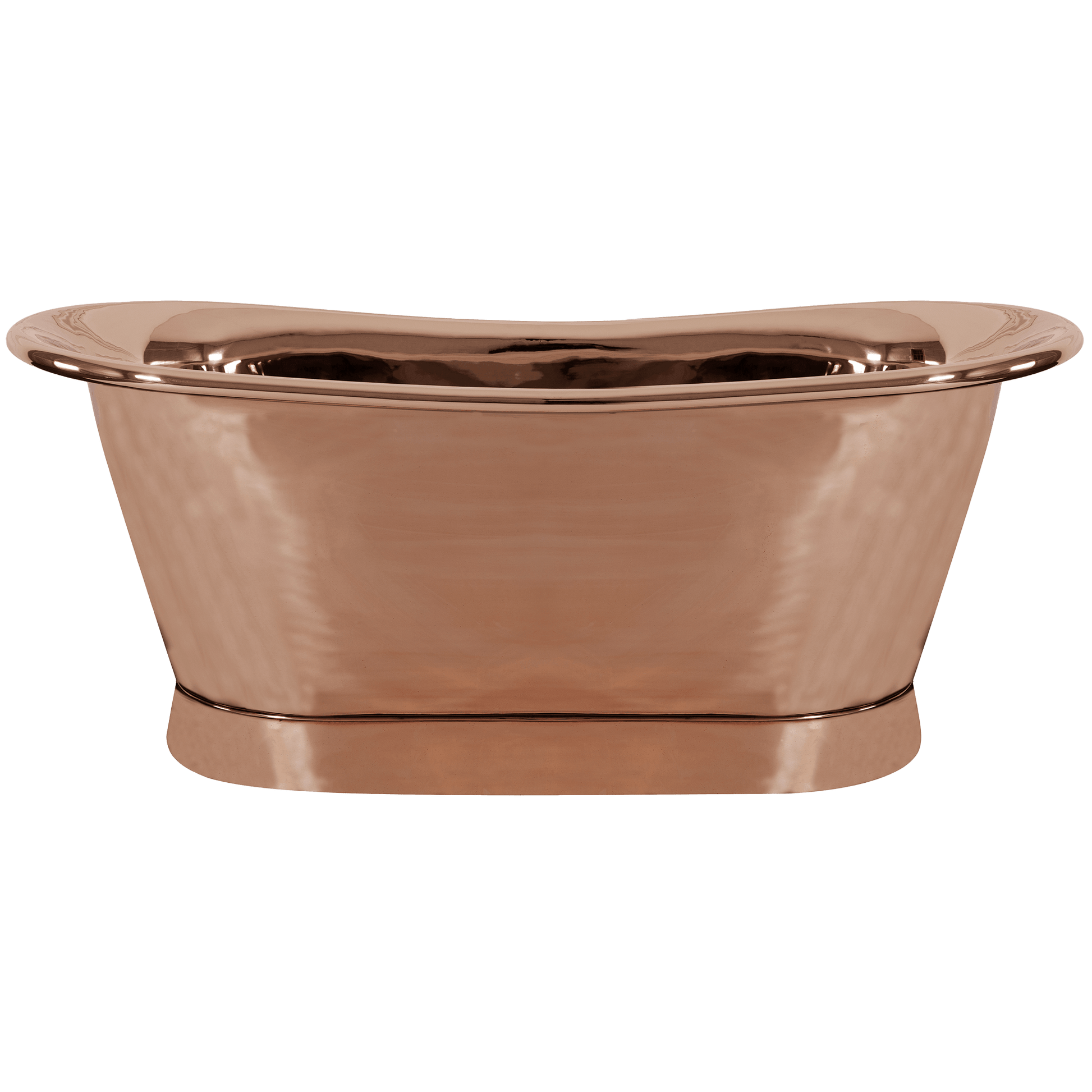 Copper Roll-top bath tub