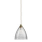 Etched Glass Pendant Light Ledbury - Bilden Home & Hardware Market