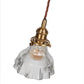 Fluted Bell Glass Pendant Light - Bilden Home & Hardware Market