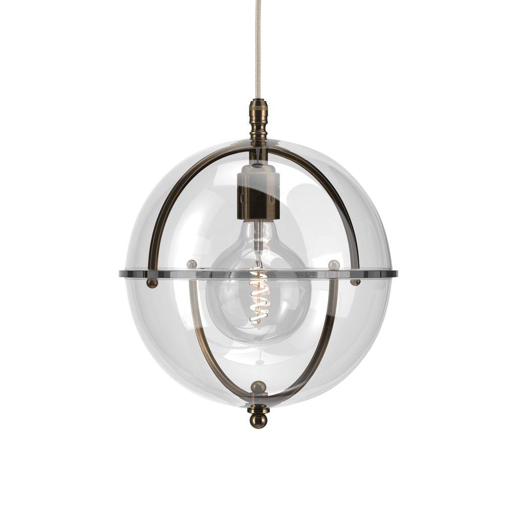 Glass Globe Pendant Light Grafton - Bilden Home & Hardware Market