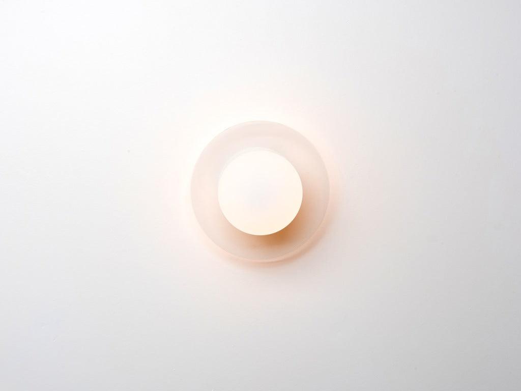 Glass Opal Disk Wall Light - Bilden Home & Hardware Market
