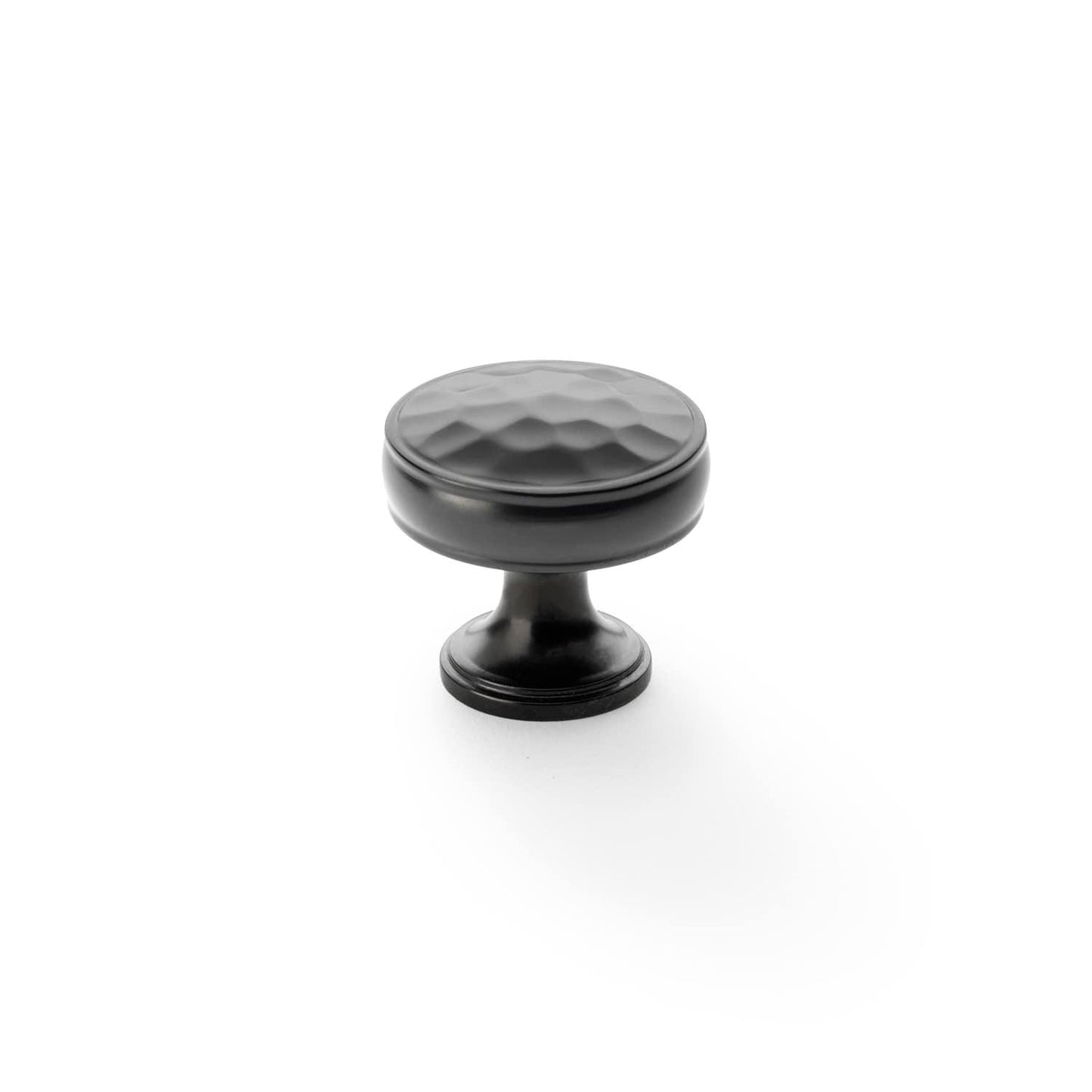 Hammered Cupboard Knob on Stepped Rose - Bilden Home & Hardware Market