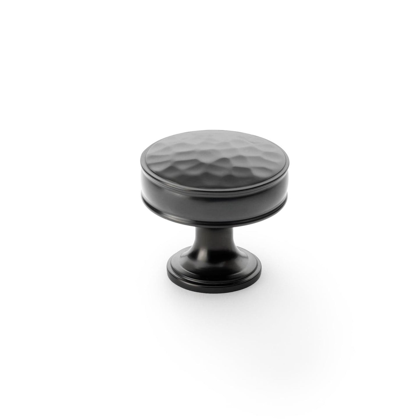 Hammered Cupboard Knob on Stepped Rose - Bilden Home & Hardware Market