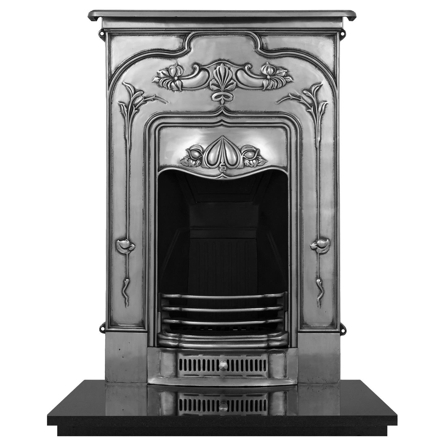 Jasmine Art Nouveau Cast Iron Fireplace - Bilden Home & Hardware Market