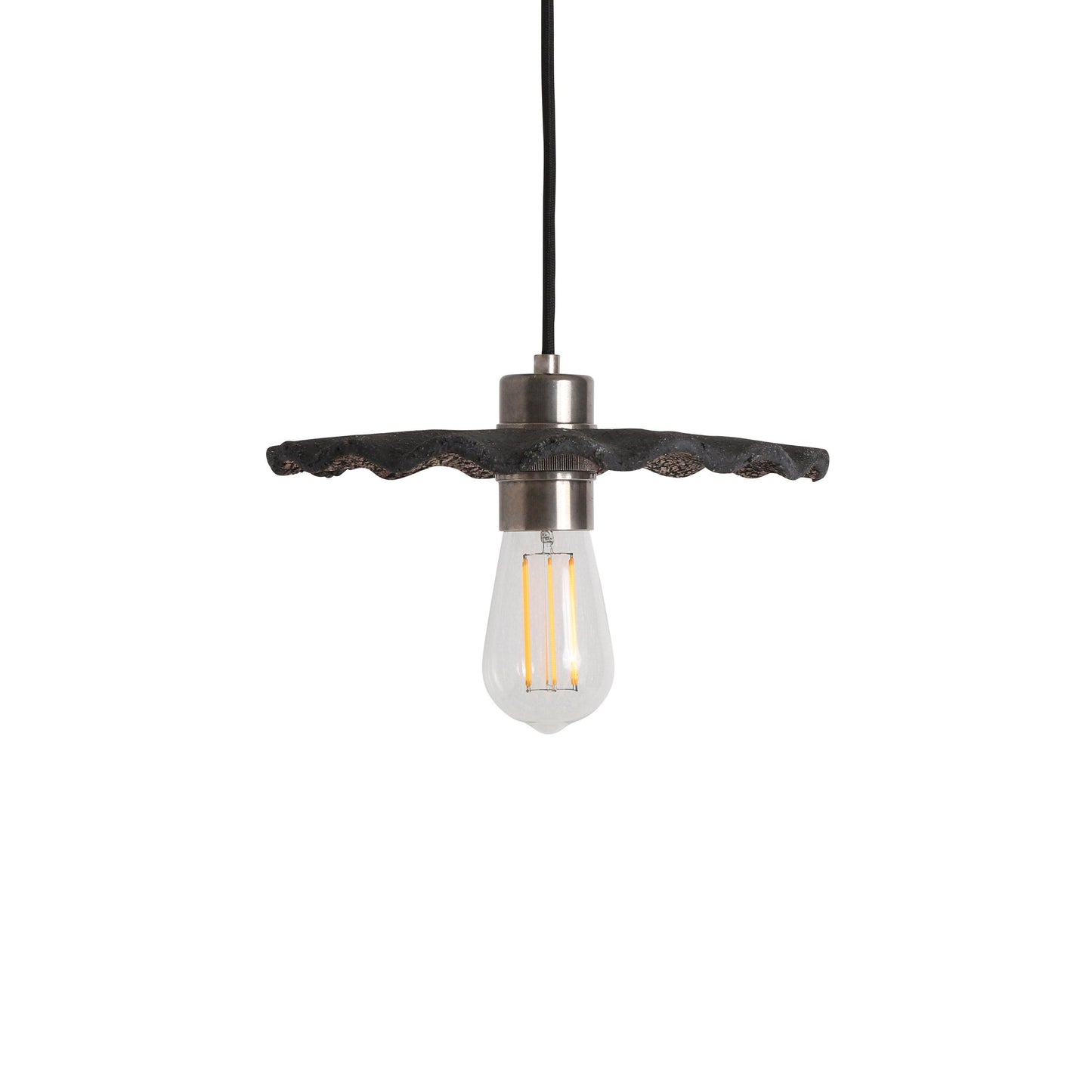 Kapok Ceramic Scallop Pendant Light - Bilden Home & Hardware Market