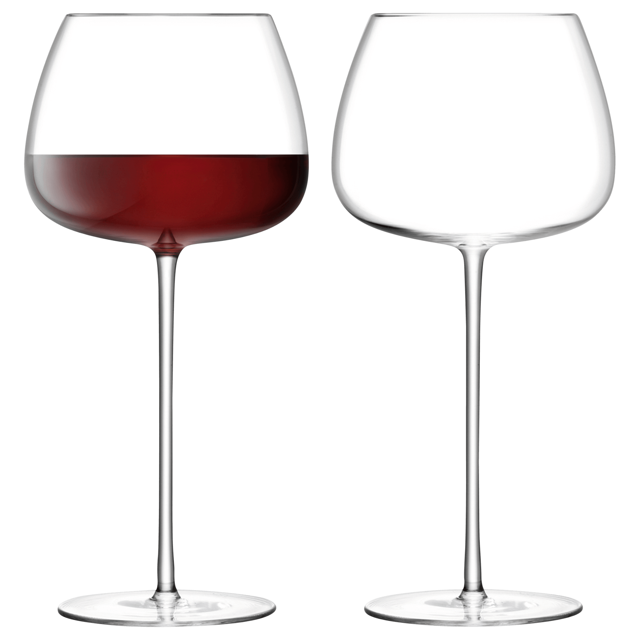 Cascata 13 oz Balloon Red Wine Glass - 3 3/4 x 3 3/4 x 7 - 6 count box