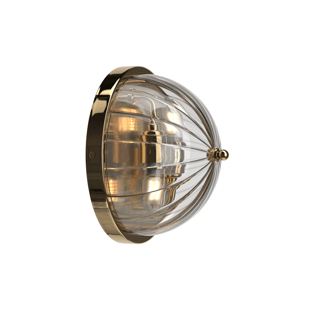 Ribbed Glass Wall Light Grafton - Bilden Home & Hardware Market