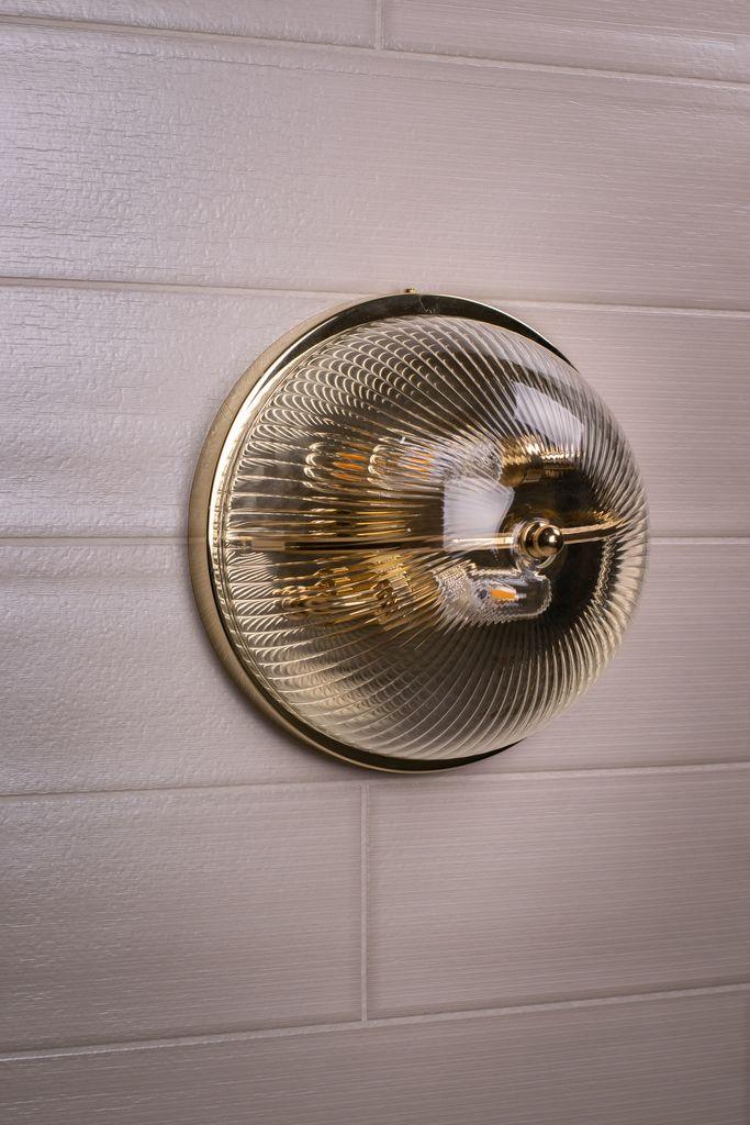 Ribbed Glass Wall Light Grafton - Bilden Home & Hardware Market