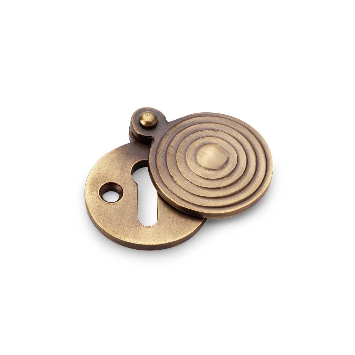 Round Art Deco Keyhole Escutcheon - Bilden Home & Hardware Market