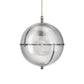 Skinny Ribbed Glass Globe Pendant Light Grafton - Bilden Home & Hardware Market