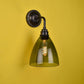 Smoked Glass Contemporary Wall Light Ledbury - Bilden Home & Hardware Market
