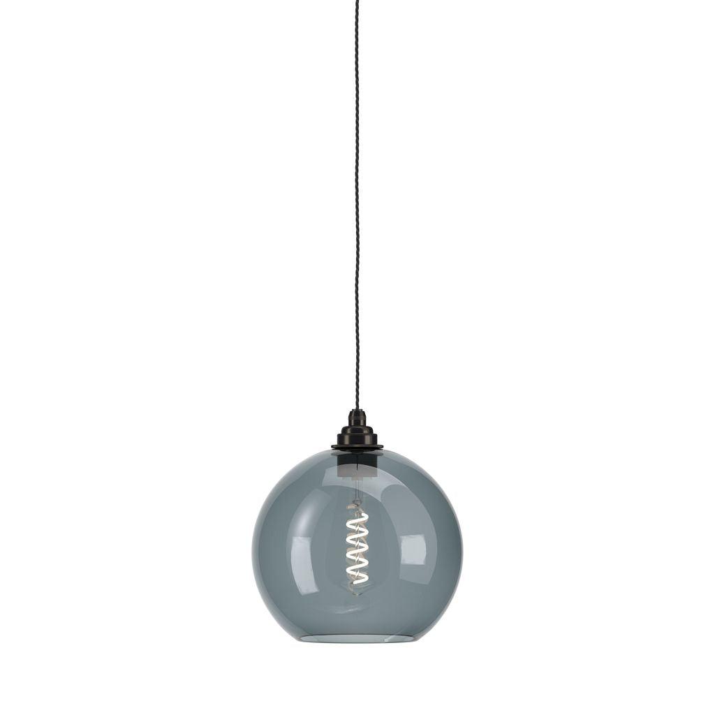 Smoked Glass Globe Pendant Light Hereford - Bilden Home & Hardware Market