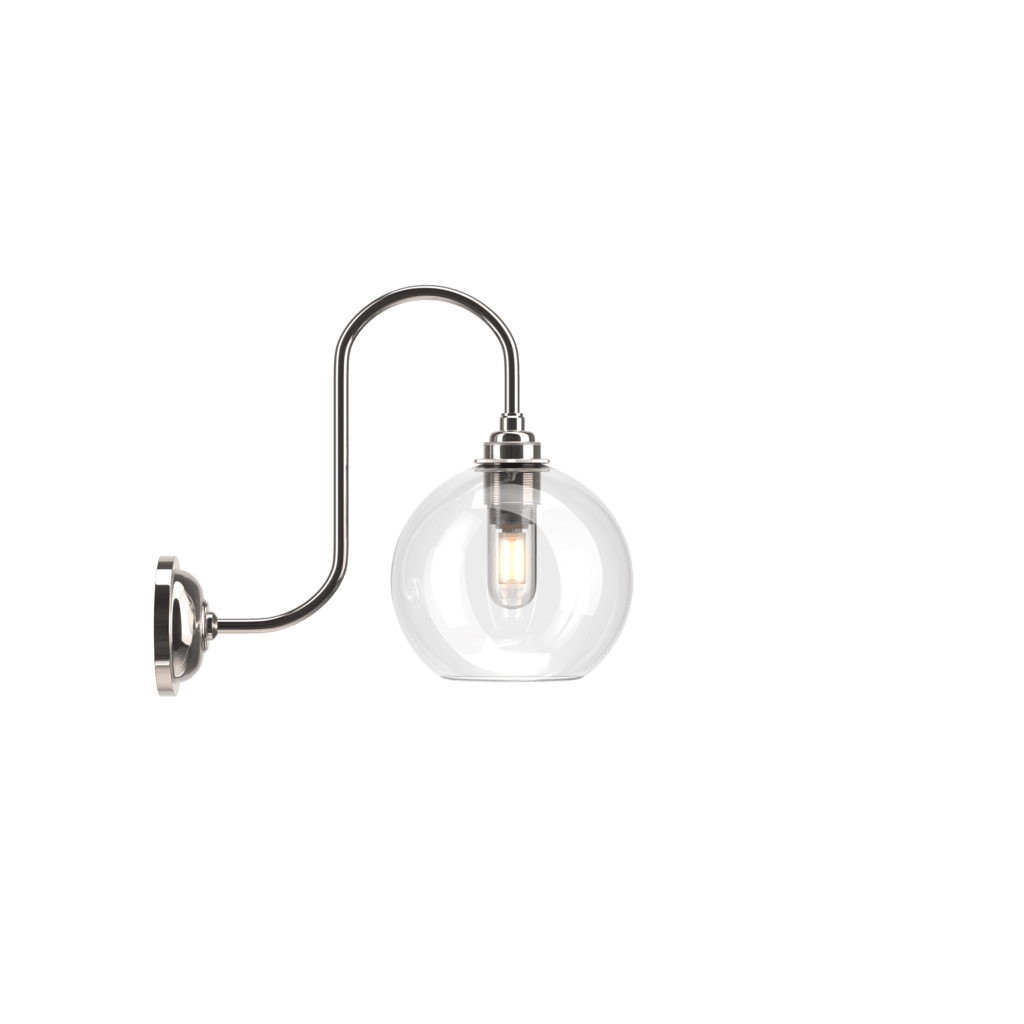 Swan Neck Globe Wall Light Hereford - Bilden Home & Hardware Market