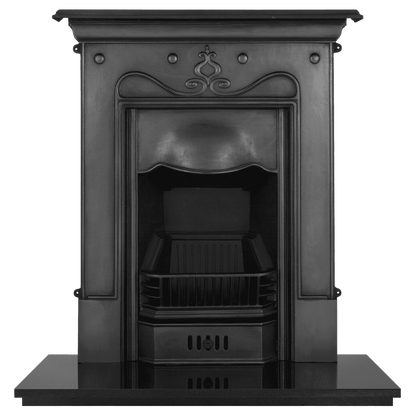 Tulip Art Nouveau Cast Iron Fireplace - Bilden Home & Hardware Market