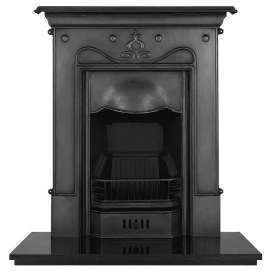 Tulip Art Nouveau Cast Iron Fireplace - Bilden Home & Hardware Market