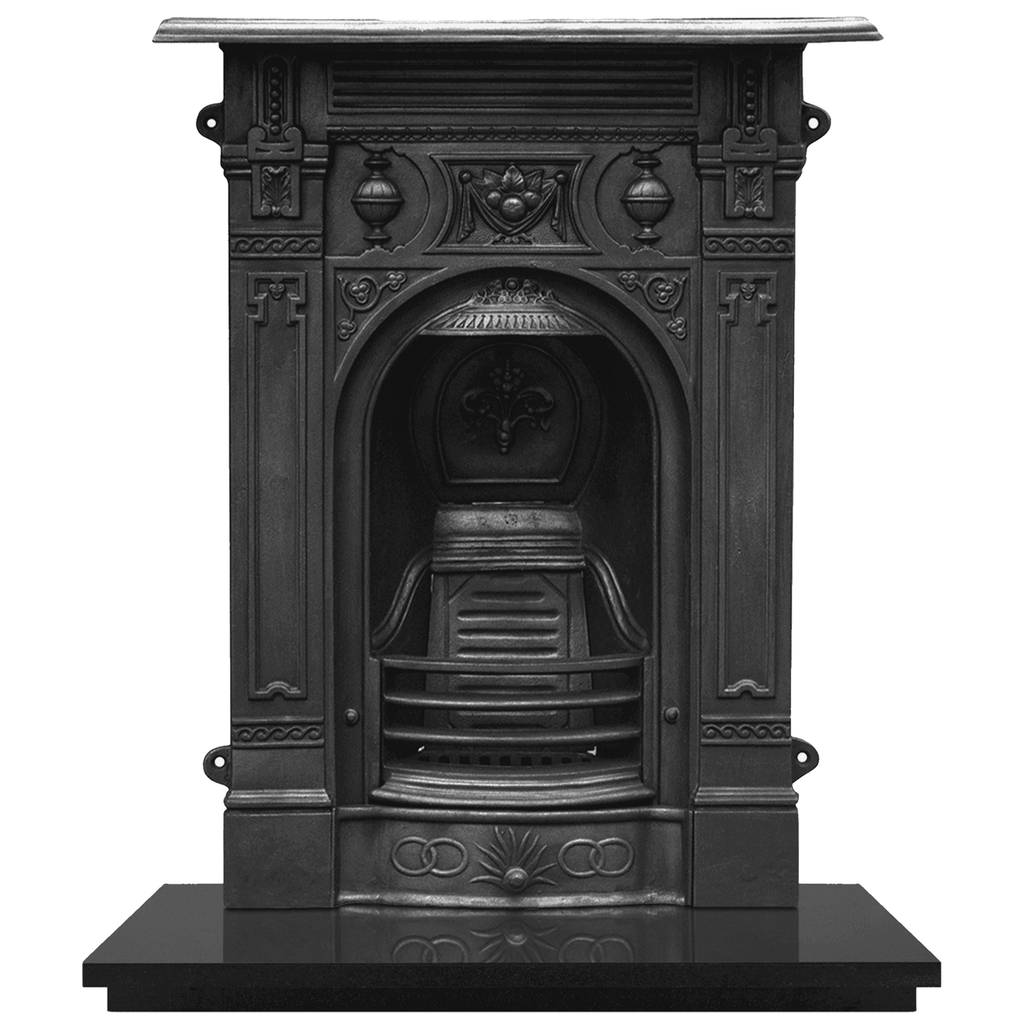 Victorian Small Cast Iron Combination Fireplace - Bilden Home & Hardware Market