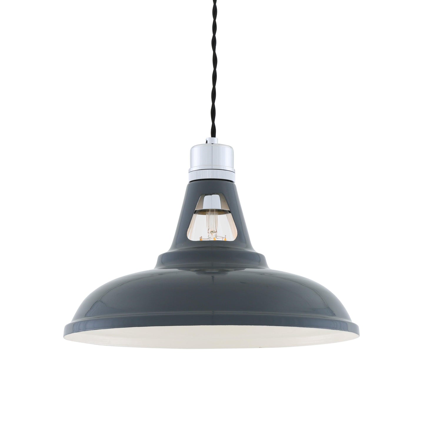 Vienna Steel Industrial Factory Pendant Light - Bilden Home & Hardware Market