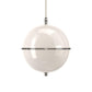 White Glass Globe Pendant Light Grafton - Bilden Home & Hardware Market